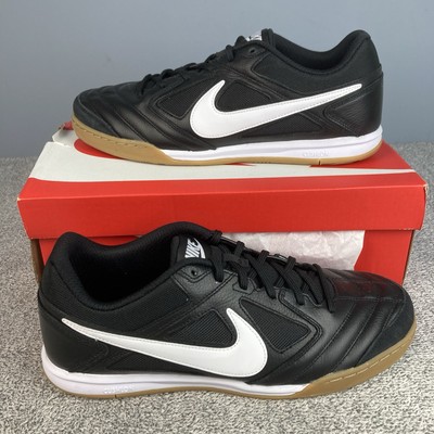 Nike Gato Shoes Men Sz 12 Black/White/Gum Soccer Indoor Sneakers