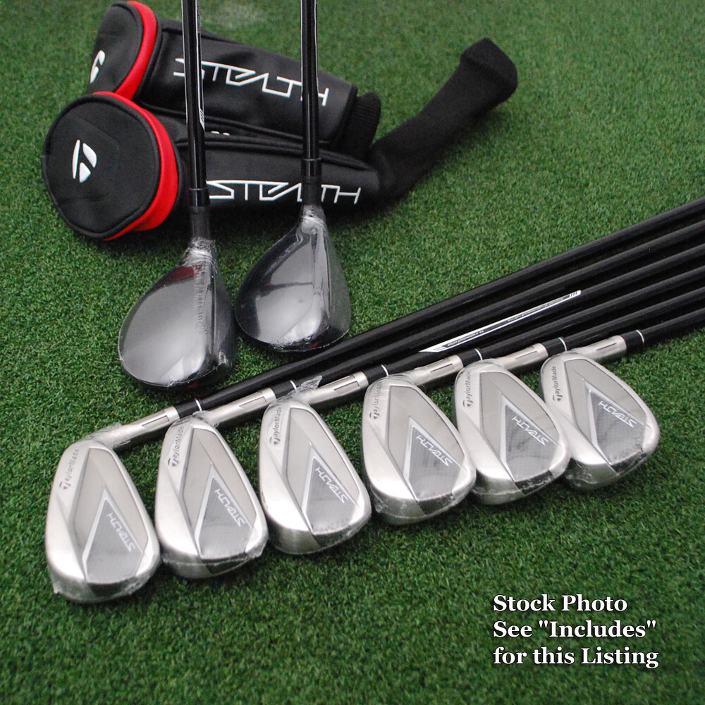 TaylorMade Stealth Hybrid/Iron Combo Set 4h5h&6-PW+AW - All