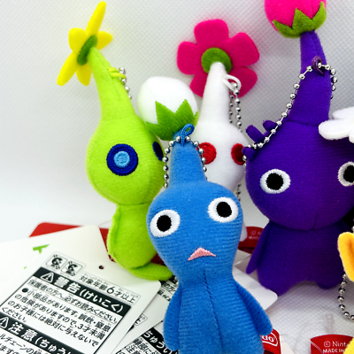 Pikmin Mascot Plush Keychain complete-set-9 Nintendo Tokyo New | eBay