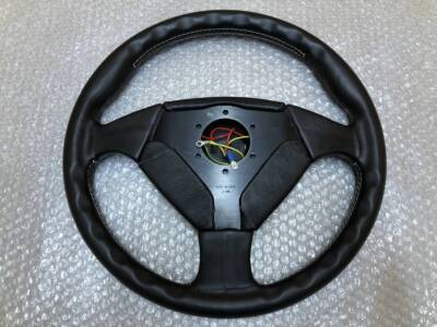 MOMO RECARO Special Leather Steering Wheel 37cm - 90's F/S | eBay