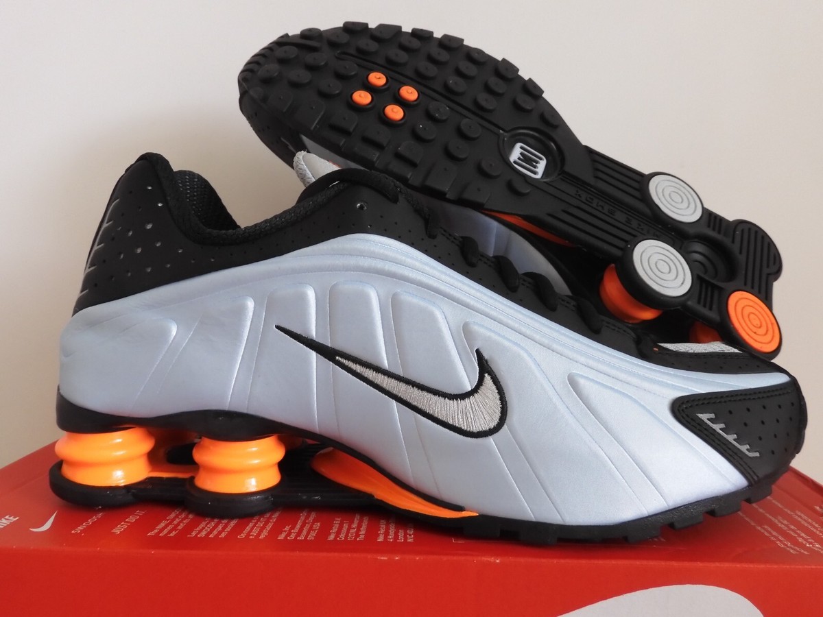 Nike Shox R4 Blue Tint-Metallic Silver Womens Sz 10.5 / Mens Sz 9