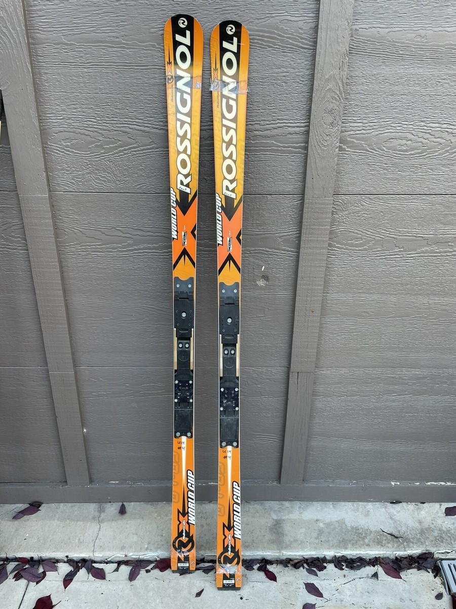 ROSSIGNOL Radical WORLD CUP 175cm ORANGE SNOW SKIS | eBay
