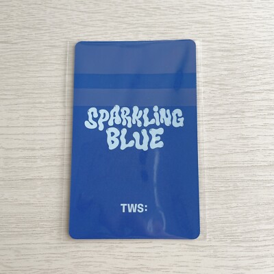 TWS Shinyu Sparkling Blue 1st Mini Album Official Photocard JAPAN