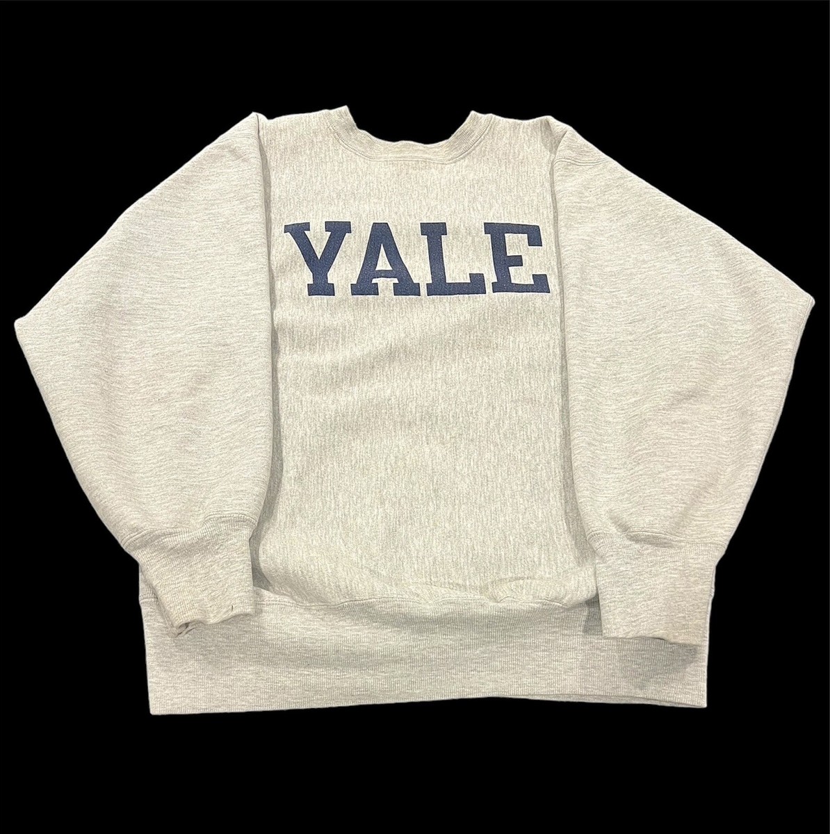 Vintage 80's Yale Champion Reverse Weave Sweatshirt Mens XL Made