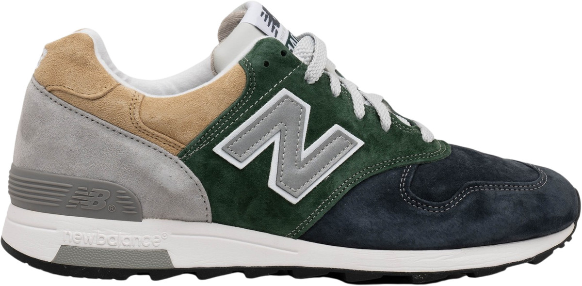 New Balance J.Crew x 1400 Made in USA Green Navy Tan for Sale
