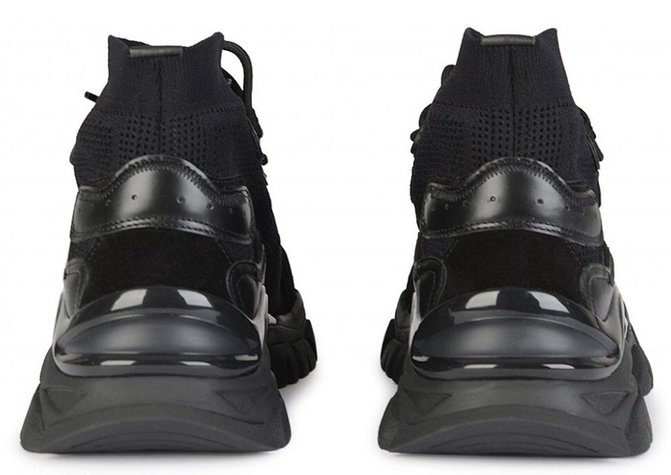 Moncler Leave No Trace High Top Men's Black Sneakers Shoes Size 9