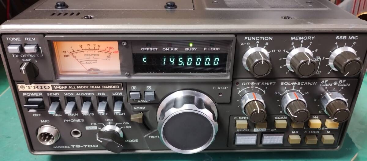 KENWOOD TS-780 Transceiver 144/430MHz Duo Bander Ham Radio Tested