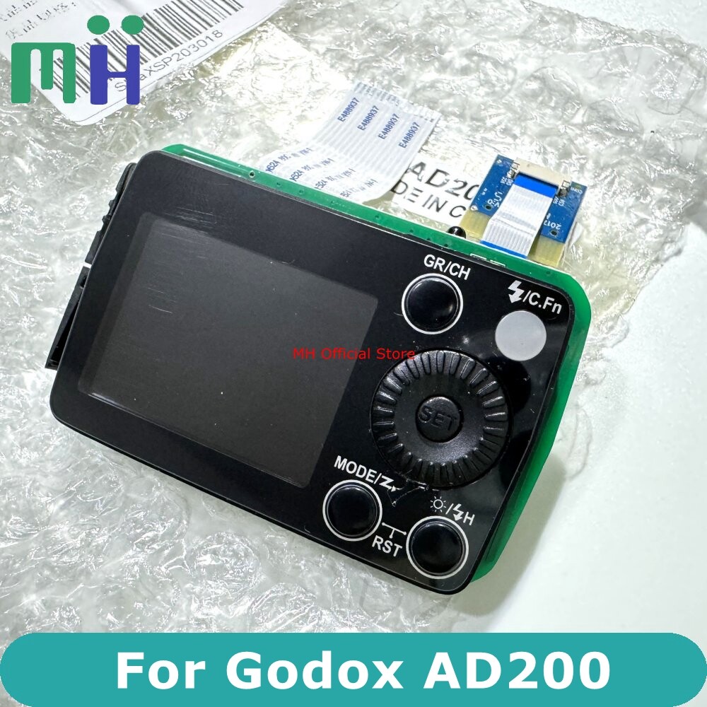 NEW For Godox AD200 Mainboard Main Control Board + LCD Display
