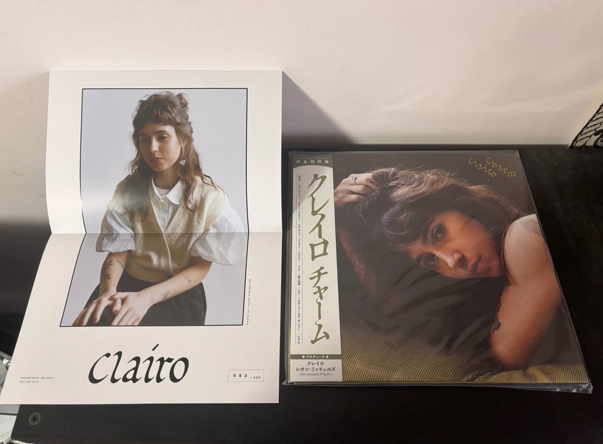 CLAIRO CHARM JAPAN EDITION Obi + Purple Vinyl + Mini Poster 52/200