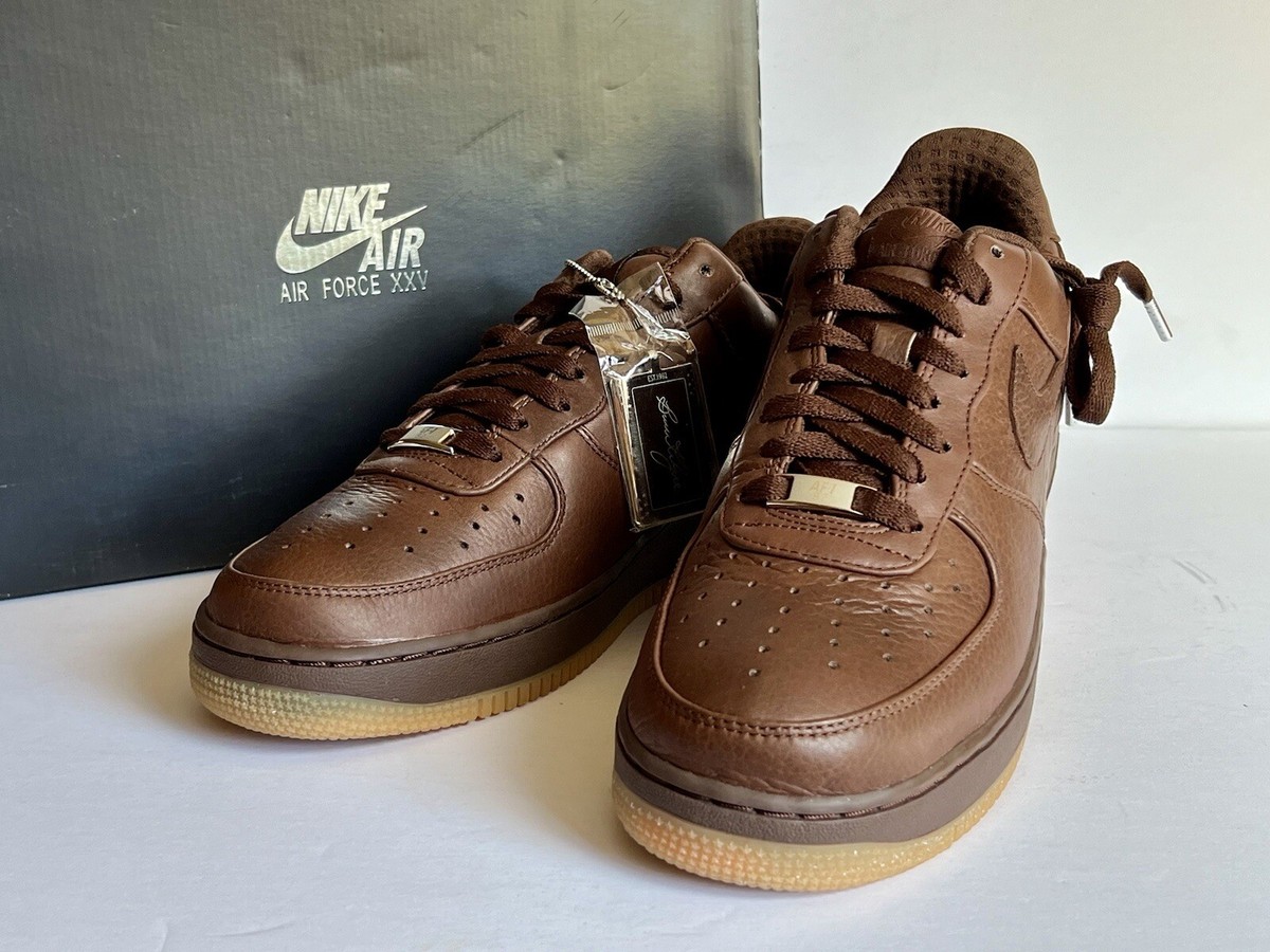 NEW NIKE Air Force 1 Low Premium '07 SIZE 10 Light Chocolate Brown