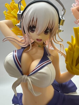 USED OrchidSeed Super Sonico Cheer Girl ver. & Sun*kissed 1/6