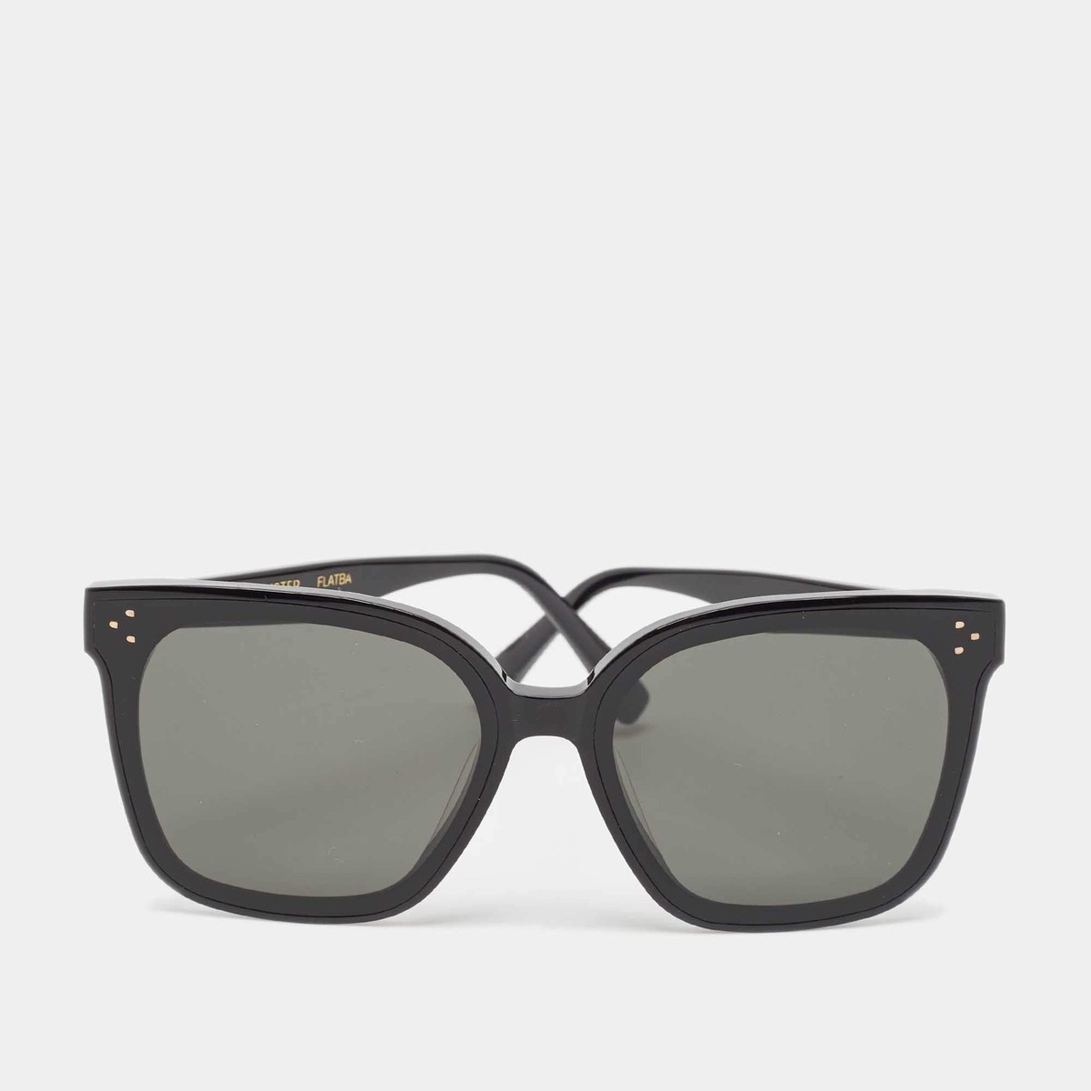 Gentle Monster Black Flatba Her 01 Square Sunglasses | eBay