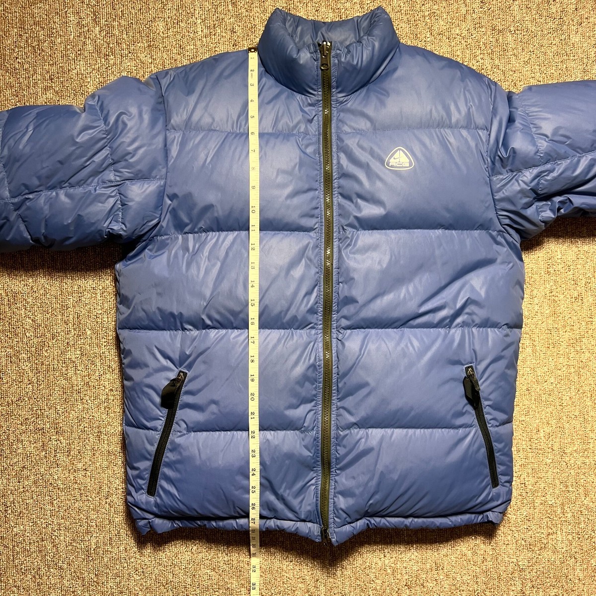 Vintage Nike ACG Baby Blue Reversible Puffer Bubble Goose Down