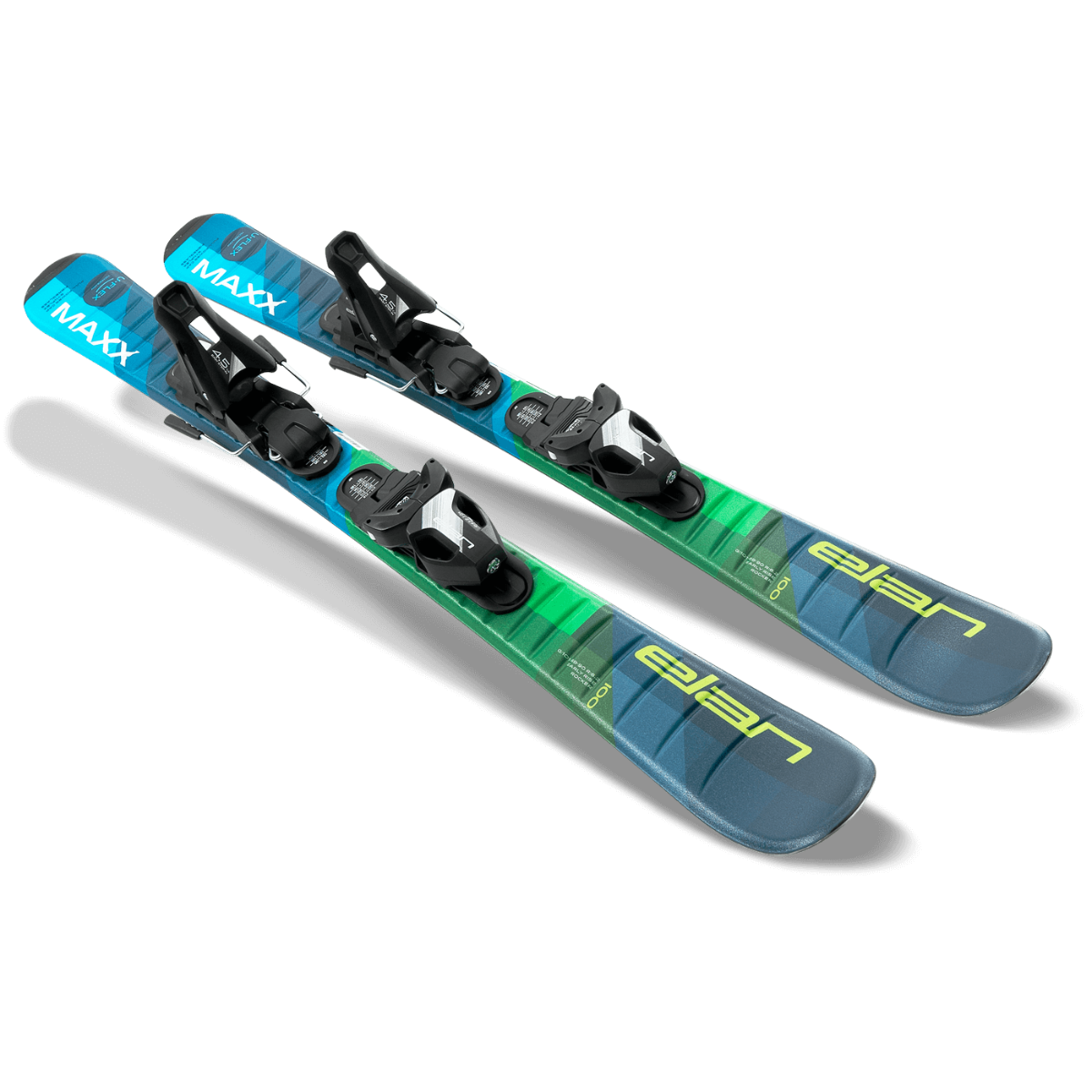 NEW Elan junior skis ELAN MAXX UFlex 120cm + size adjustable