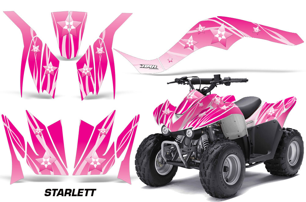ATV Graphics Kit Quad Decal For Kawasaki KFX50 KFX90 07-21