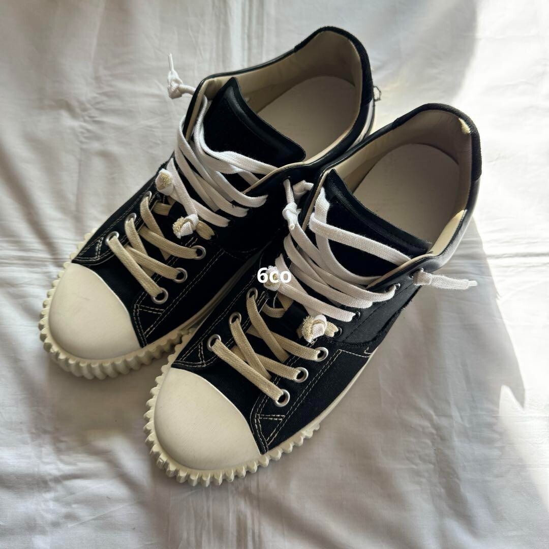 Maison Margiela Evolution Sneakers Shoes Men Size EU 45 Black