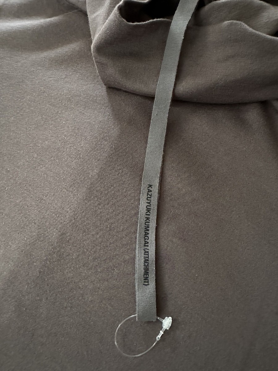 Attachment Kazuyuki Kumagai Turtleneck Charcoal Gray Made In Japan