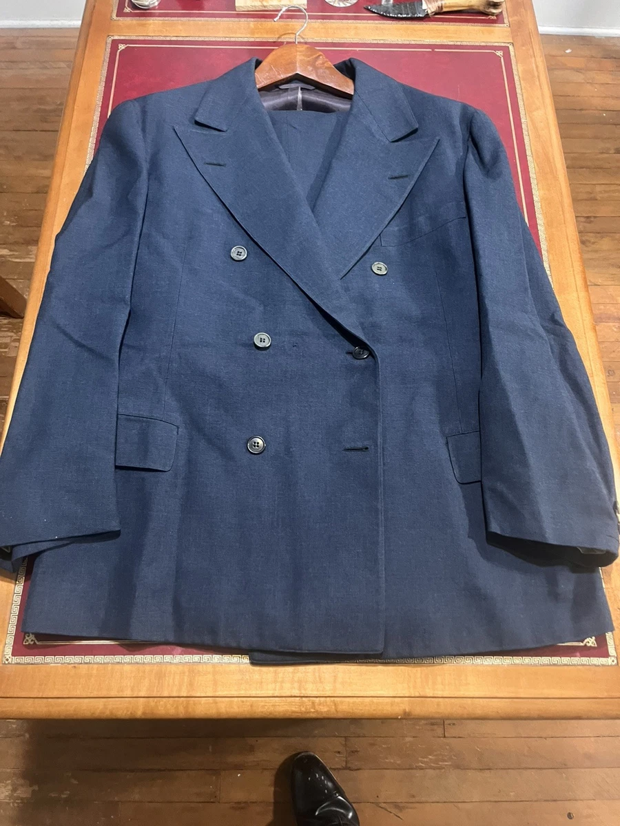 Vintage Double Breasted Suit In Men's Vintage Suit Jackets