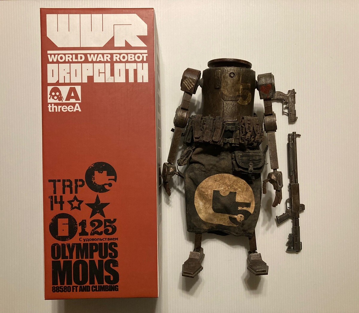 ThreeA 3A 1/6 WWR Dropcloth Commando Uncle 5 Figure Ashley Wood