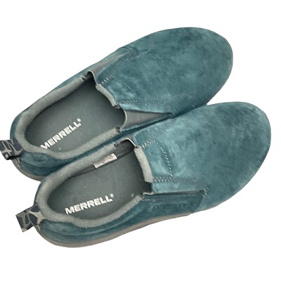 Merrell Jungle Moc Shoes Big Kids 2.0M Blue Waterproof Slip On | eBay