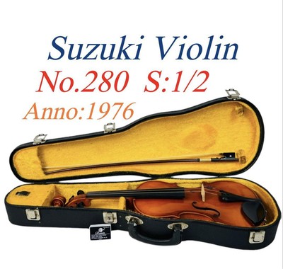 美品】SUZUKI No.280 1/4サイズ 子供用 バイオリン 1990年 スズキ