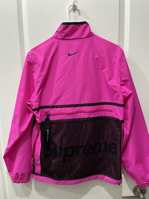 Nike x Supreme Trail Running Jacket Pink FW17 Men's Size XS Extra