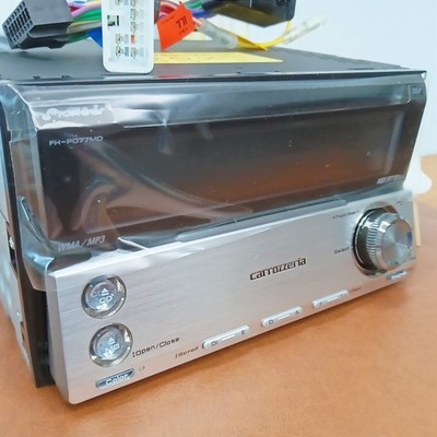 Pioneer Carrozzeria FH-P077MD 2DIN Car Audio CD MD Unused Tested
