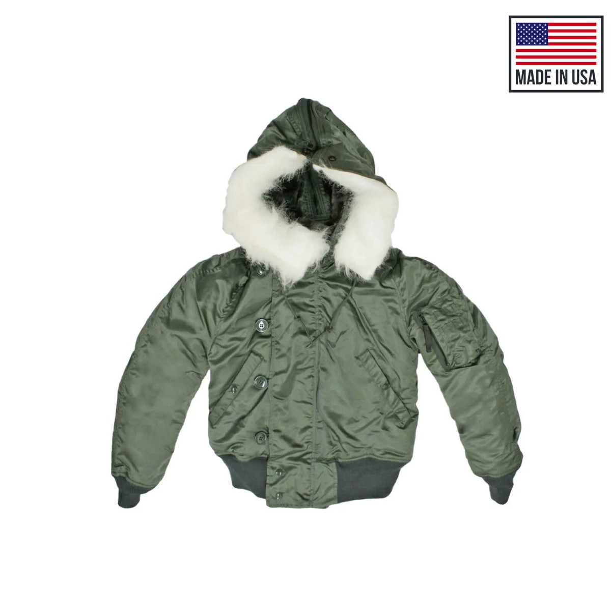 Army Parka Military N2B Jacket Original US Air Force Warm Padded