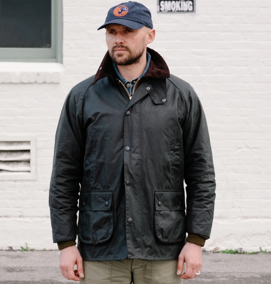 Sage ~Crafted in the UK~Barbour Classic BEDALE Waxed Jacket MSRP