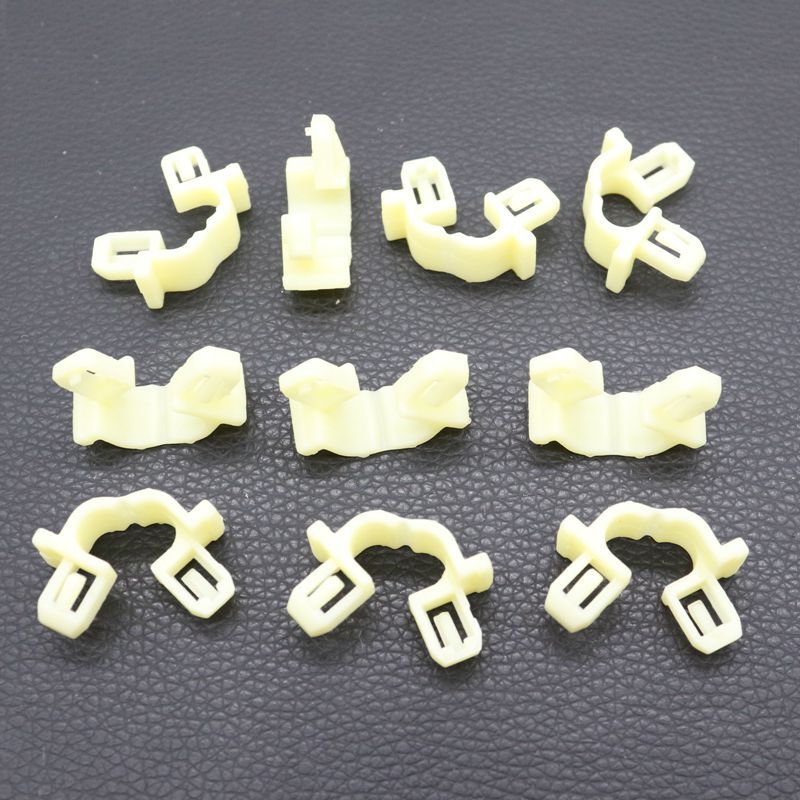 10Pcs Windshield Washer Hose Retainer Clip For Honda Civic Accord