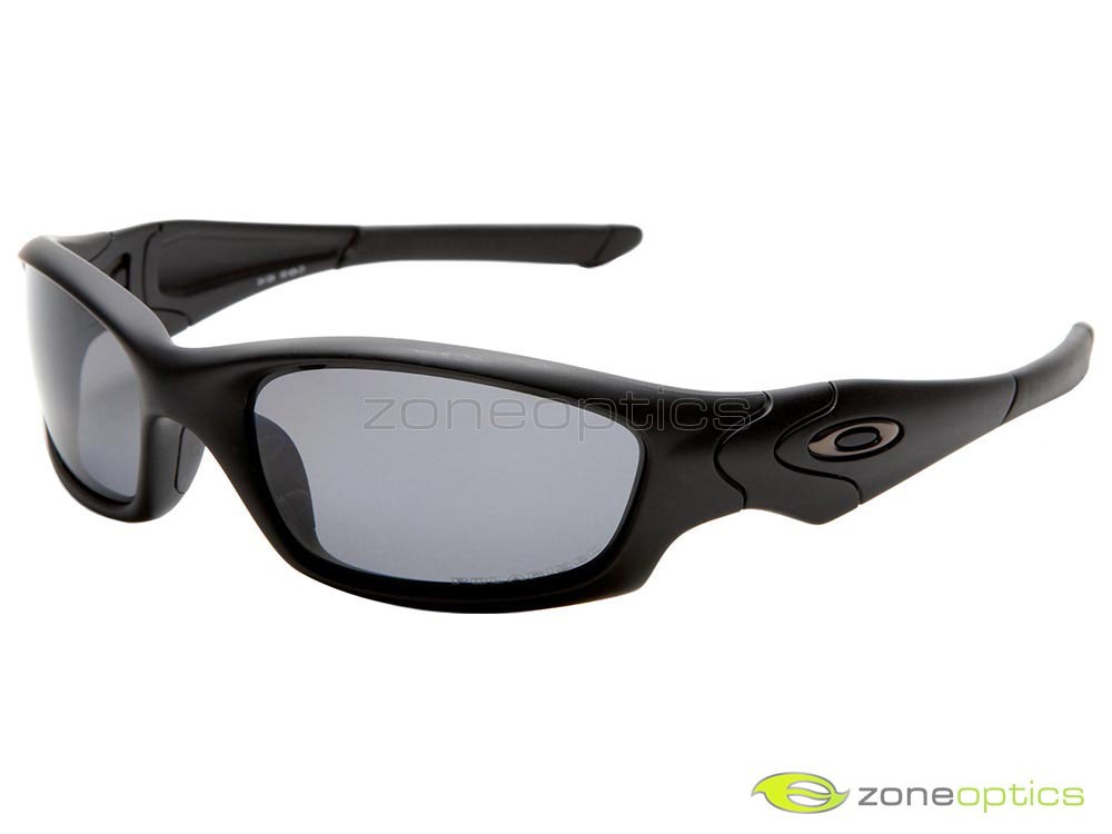 Oakley Straight Jacket Polarized Sunglasses 24-124 Matte Black