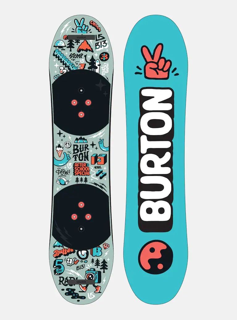 Burton After School Special Kid's Snowboard and Binding Set, 100cm