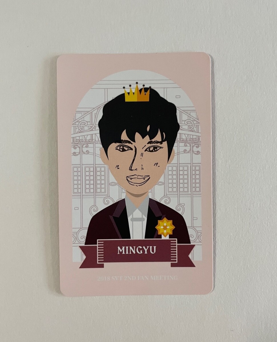 SEVENTEEN IN CARAT LAND 2018 2ND FAN MEETING TRADING CARD Official