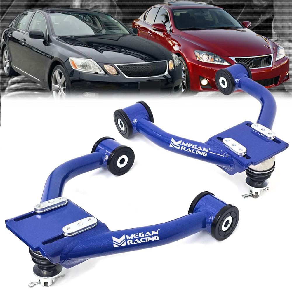 220クラウンMegan Racing アーム・ロッドセット 青 220クラウンMegan