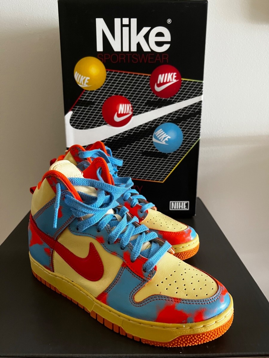 Size 8 - Nike Dunk High 1985 SP Orange Acid Wash 2022 | eBay