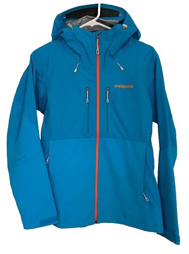 Vintage (80's) Patagonia Capilene 1/4 zip Blue with green collar