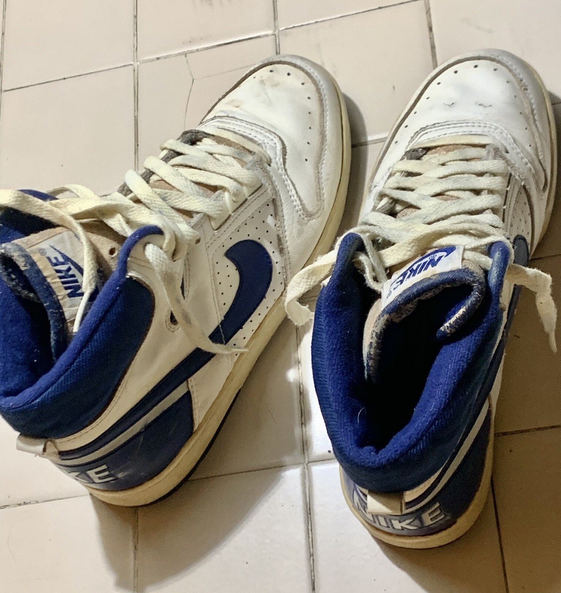 Nike Delta Force AC 3/4 Blue Men's Sneakers US8.5 1986 Made In