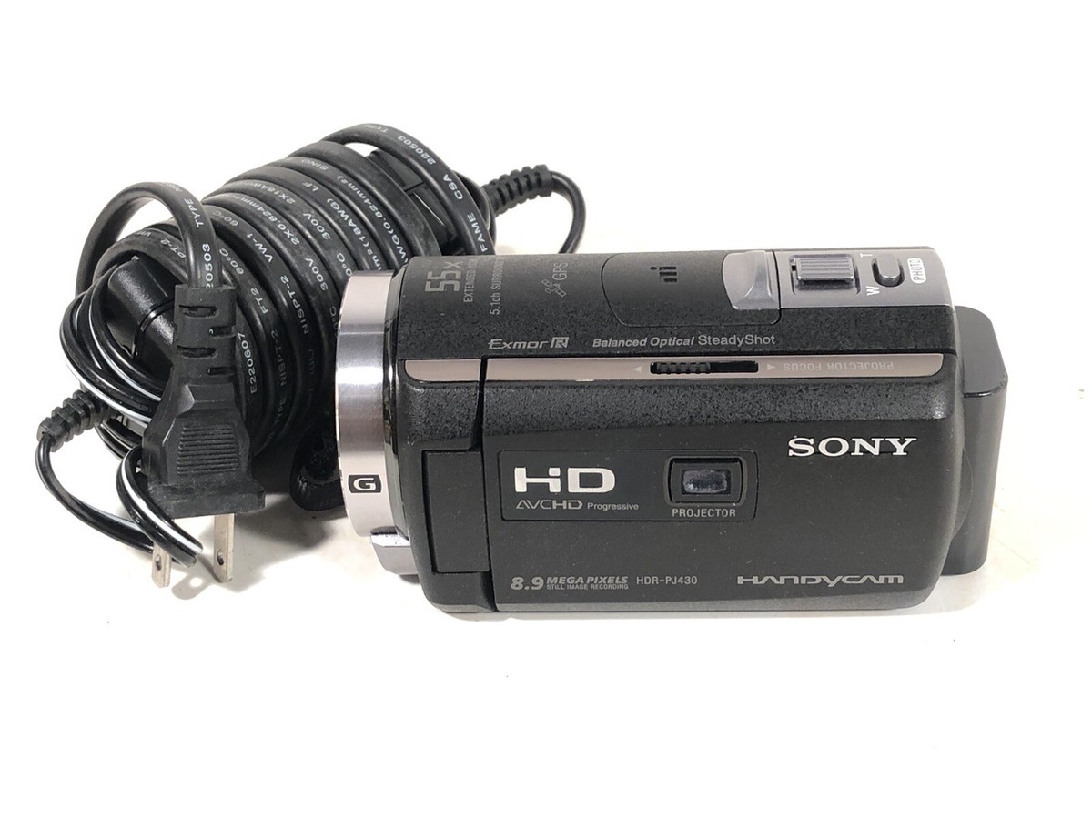 Sony HDR-PJ430V AVC High Definition Handycam Camcorder with Built