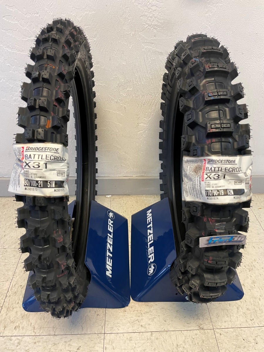 BRIDGESTONE Battlecross X31 - Front 80/100-21 Rear - 110/90-19