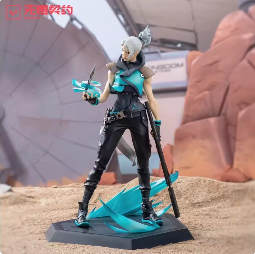 1/6 LOL League of Legends VALORANT Jett Statue Official Figure