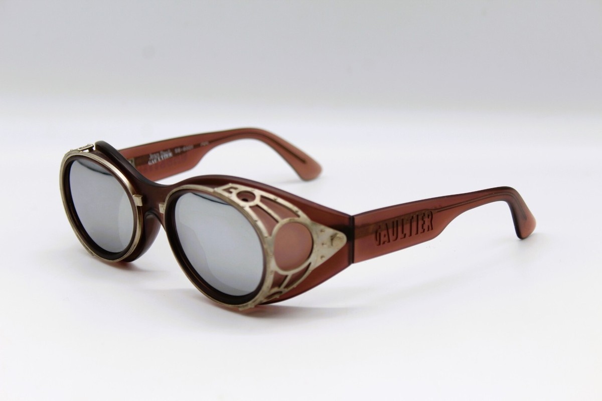 Jean Paul Gaultier 56-6001 Goggle Design Vintage Sunglasses | eBay