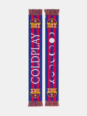 FC Barcelona (Barca) x Coldplay | BLAUGRANA SCARF | Limited