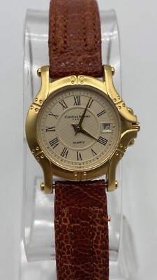 Christian Bernard 18K Gold Electroplated / Stainless Steel Watch