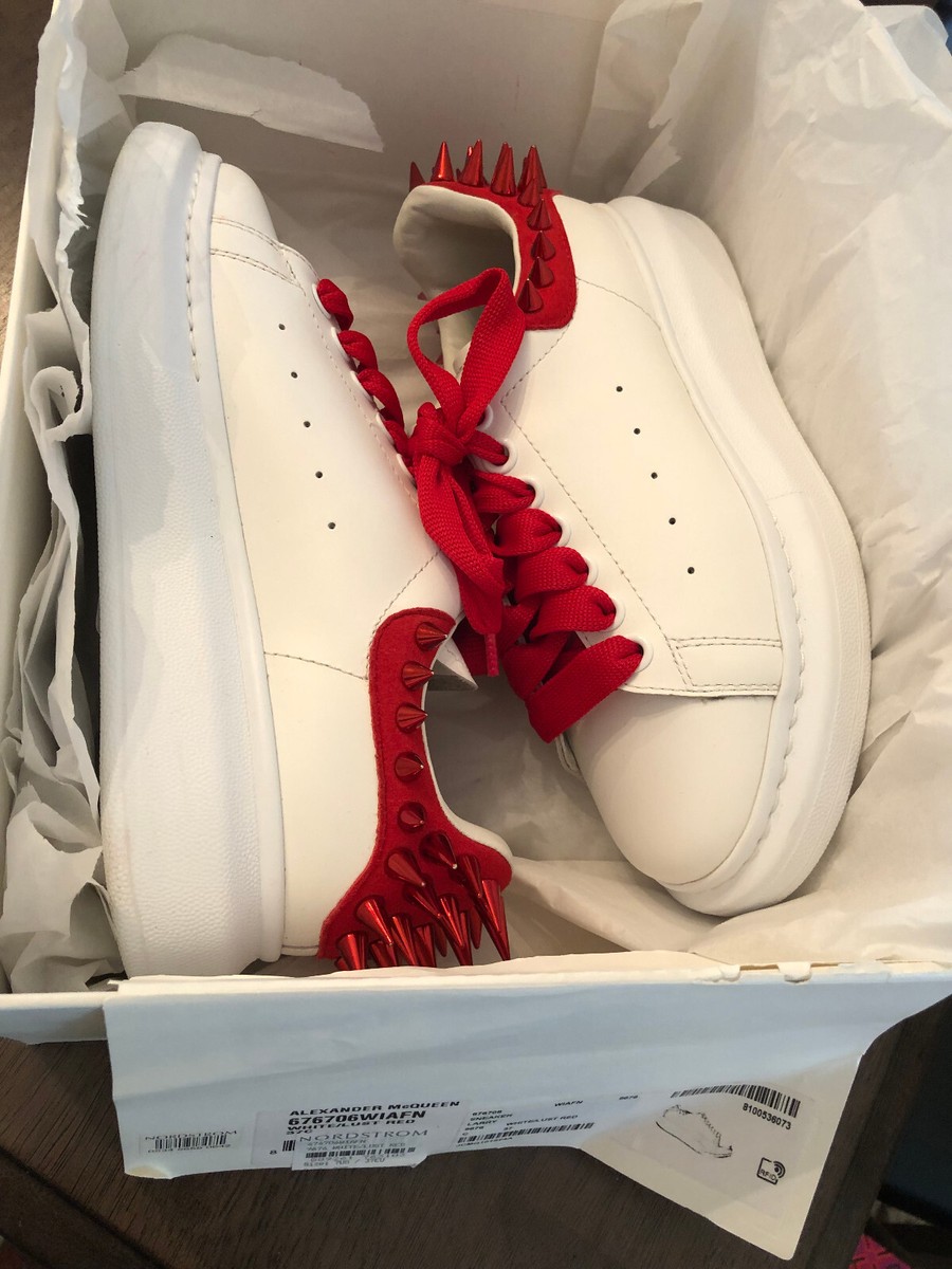 New Alexander McQueen Oversize Spike Platform Sneaker 7US / 37EU