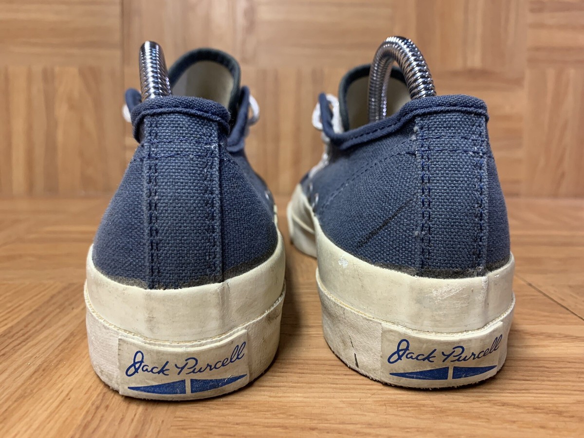 Vintage🇺🇸 Jack Purcell Converse Made In USA Blue Laced OX JP LO