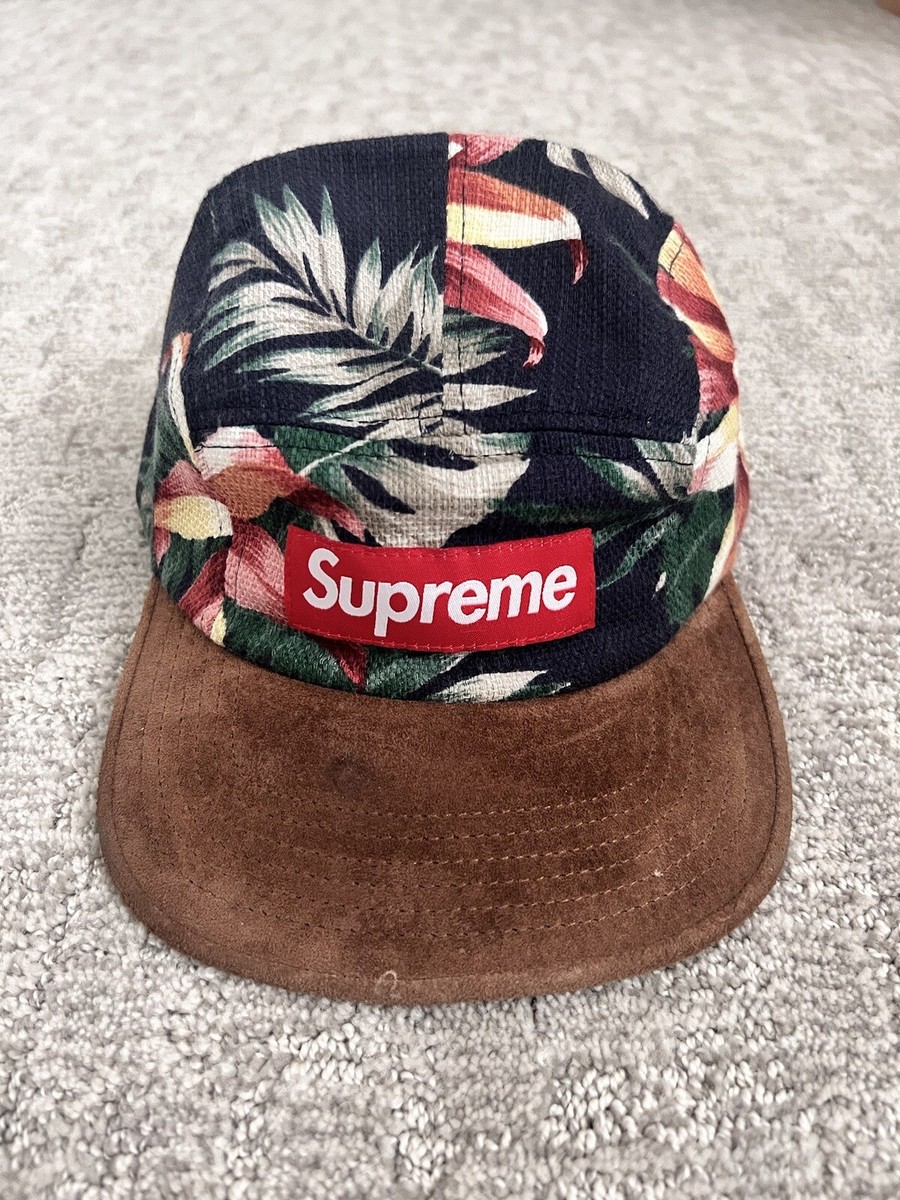 Supreme Floral Camp Cap SS12 Navy 5 Panel Strapback Rare 2012 | eBay