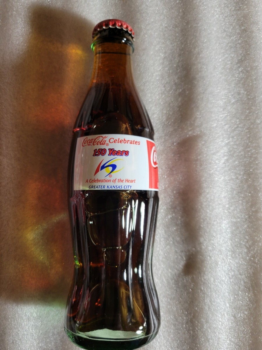2000 COCA COLA CELEBRATES 150 YEARS GREATER KANSAS CITY 8OZ COKE