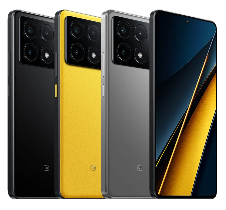 Xiaomi Poco X6 PRO 5G Grey - 8GB RAM - 256GB ROM - Unlocked Global