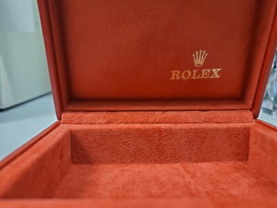 ROLEX: Red, Leather & Logo Watch Case/Box Set | eBay