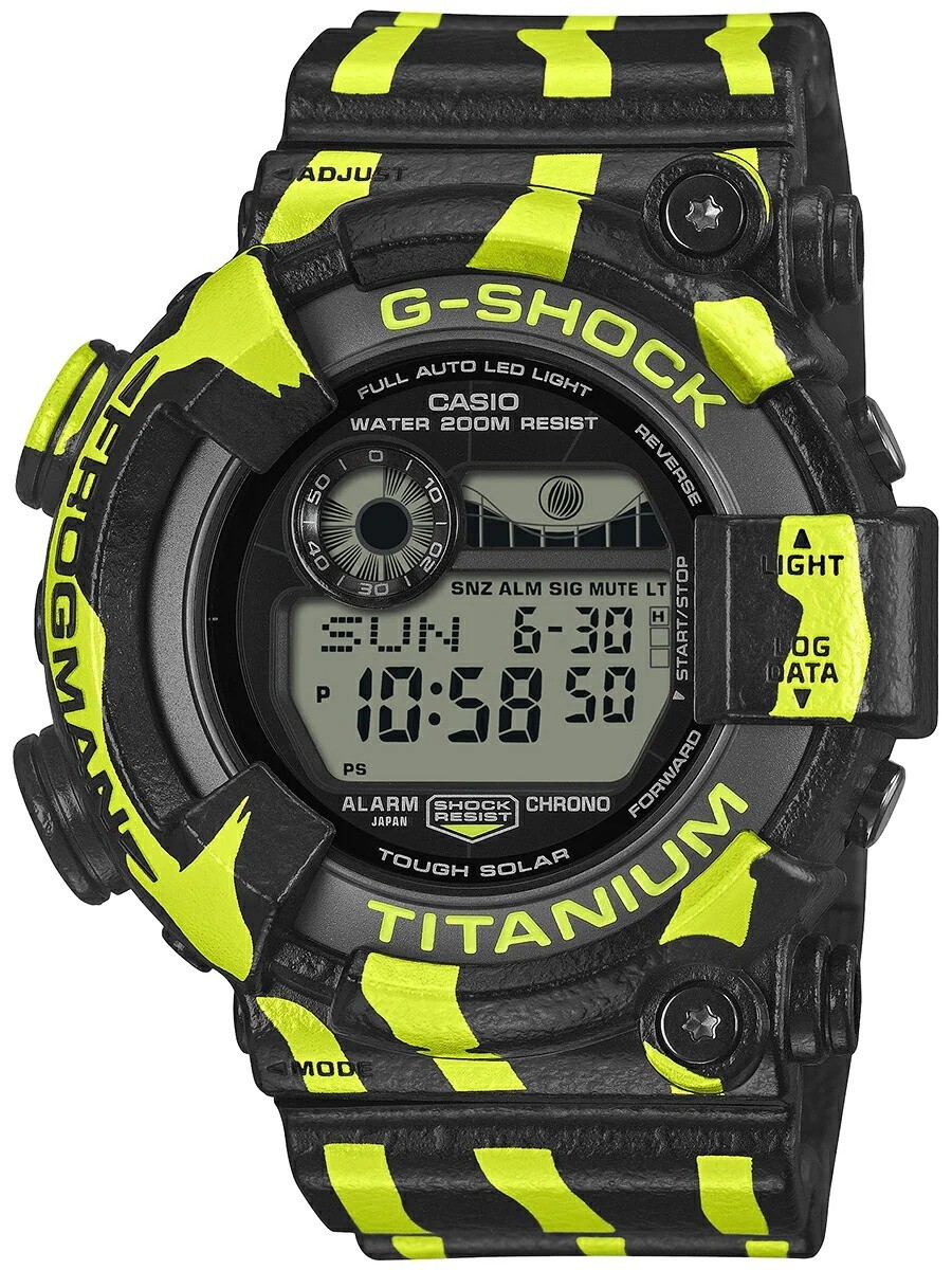 CASIO G-SHOCK MASTER OF G FROGMAN GW-8200TPF-1JR Three-striped